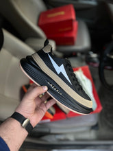 Flash Fashion Sneakers - Black/Brown